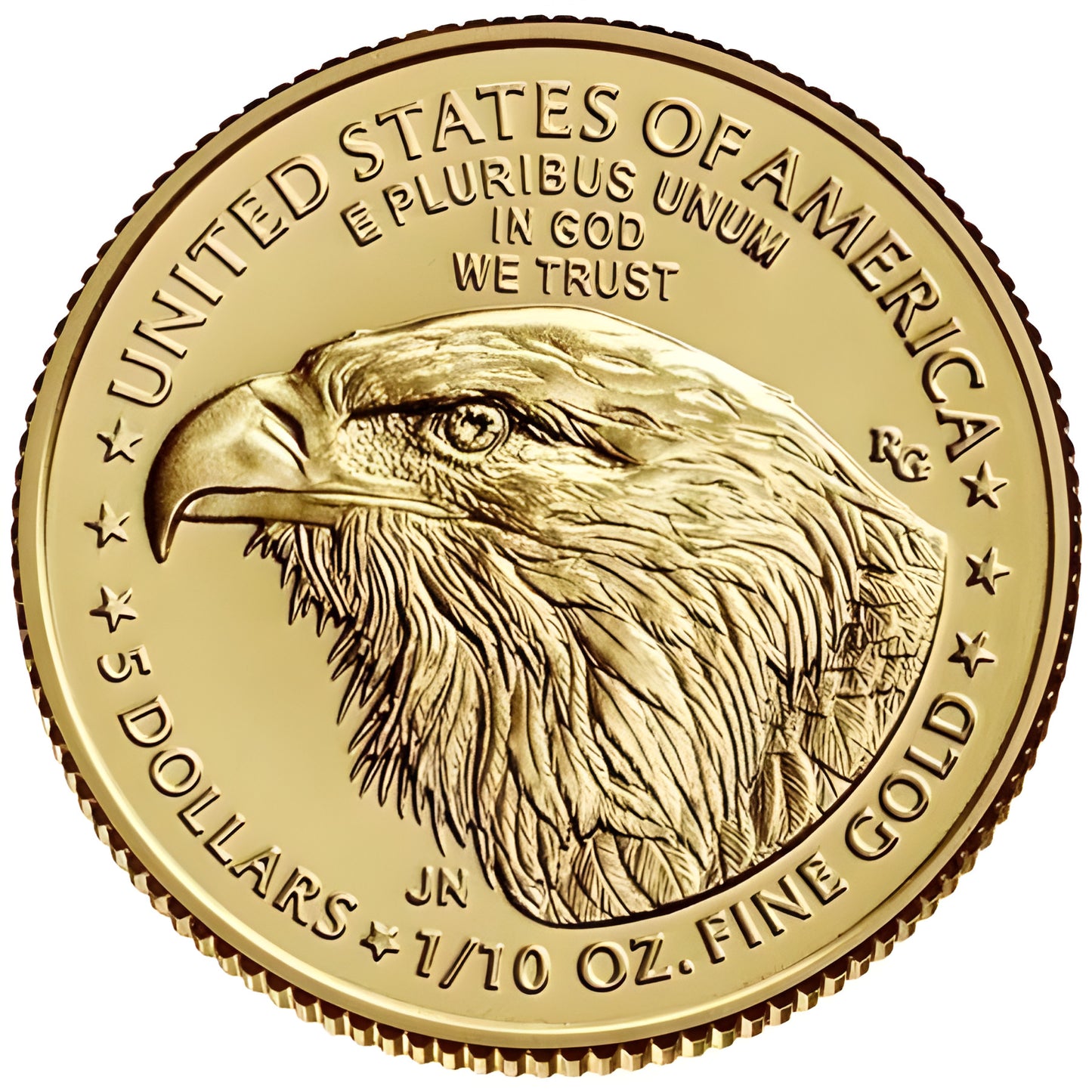 1/10 Unze Gold American Eagle Type 2 diverse Jahrgänge