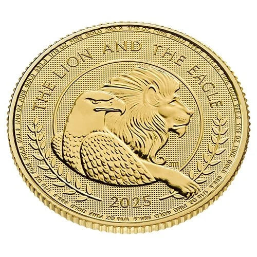 1/10 Unze Gold British Lion and American Eagle 2025