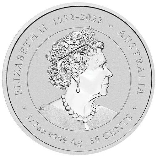 Silbermünzen Lunar Serie III - Drache 2024 - 1/2 Unze - differenzbesteuert