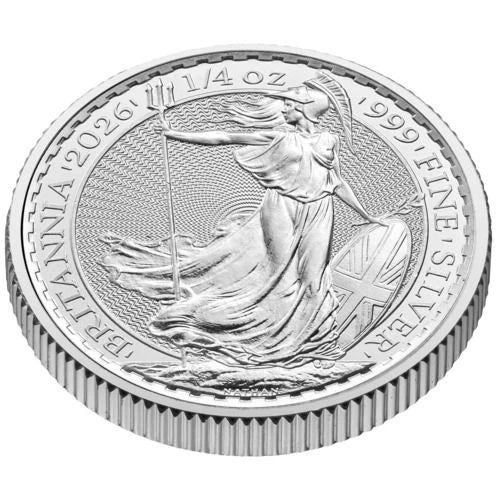1/4 Unze Silber Britannia 2026