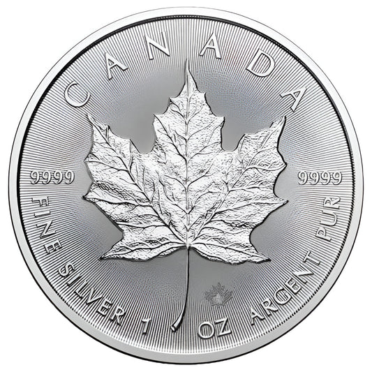1 Unze Silber Maple Leaf 2025 differenzbesteuert