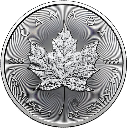 1 Unze Silber Maple Leaf 2025