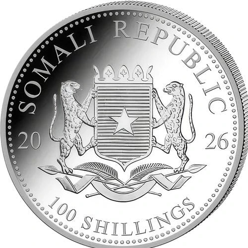 1 Unze Silber Somalia Elefant 2026
