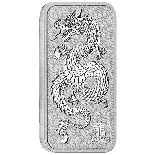 1 Unze Silberbarren Perth Mint Lunar Dragon
