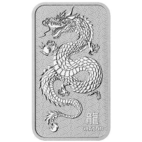 1 Unze Silberbarren Perth Mint Lunar Dragon
