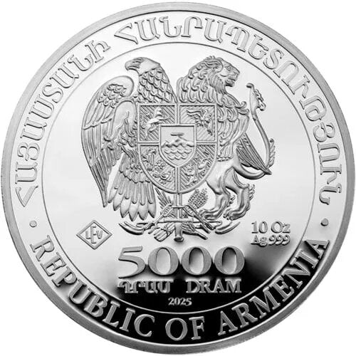 10 Unzen Silber Arche Noah 2025