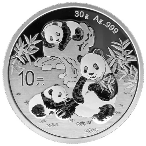 30 Gramm Silber China Panda 2025