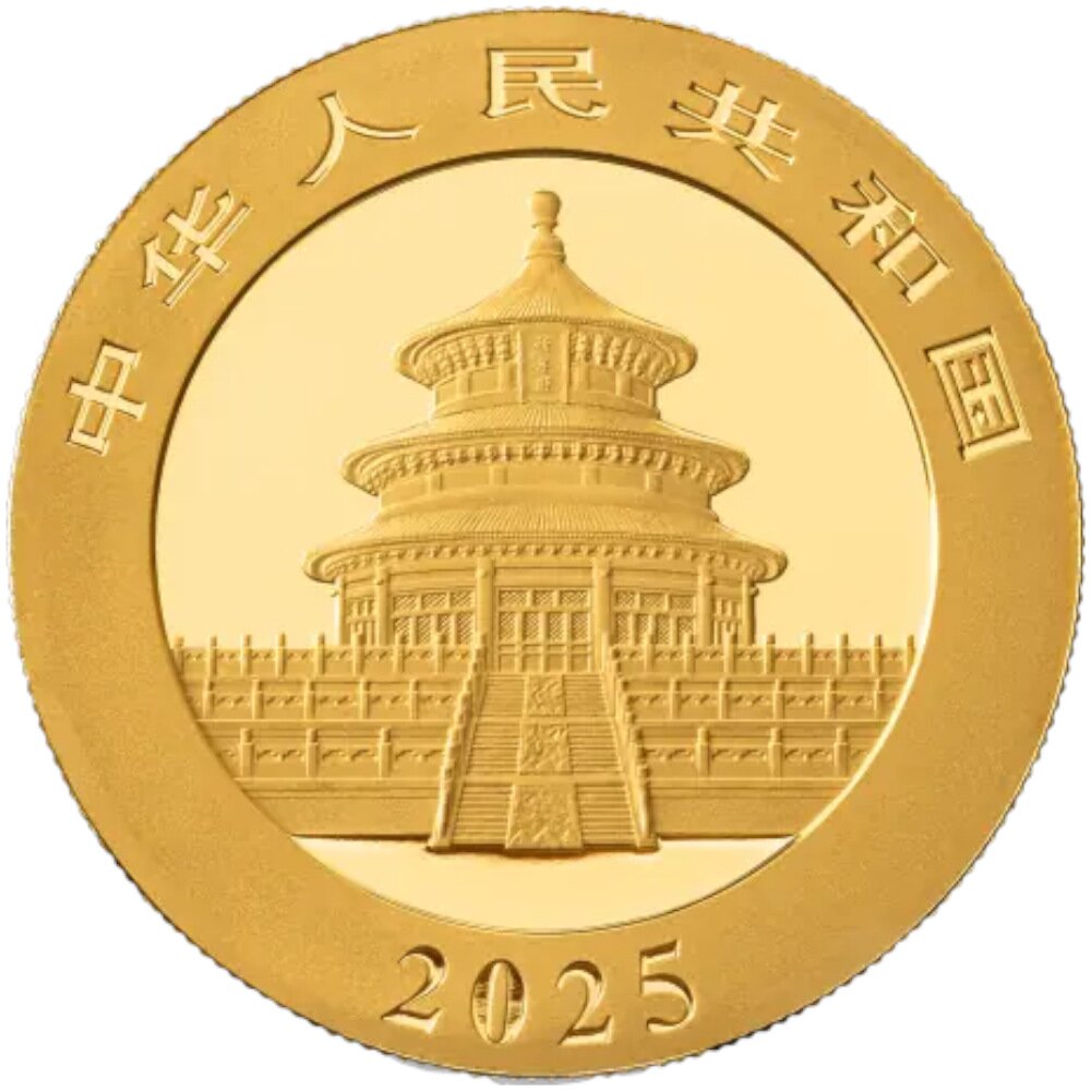 30 Gramm Gold China Panda 2025