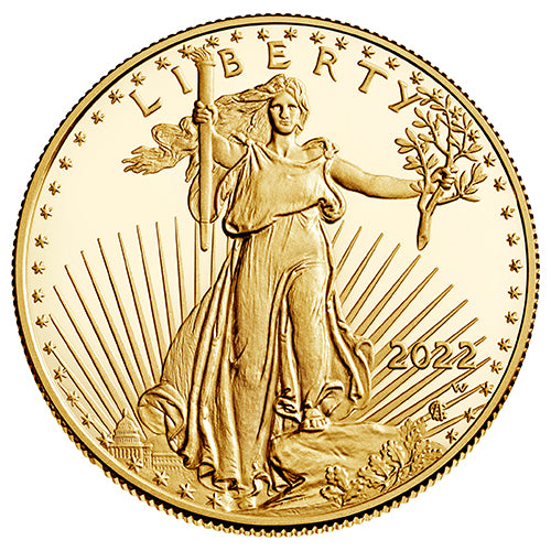 1/10 Unze Gold American Eagle Type 2 diverse Jahrgänge Goldmünze United States Mint 1/10 Unze | Glänzend Vorsorgen