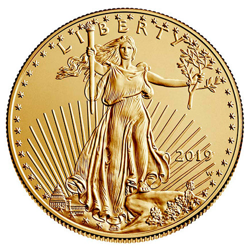 1/10 Unze Gold American Eagle Type 2 diverse Jahrgänge