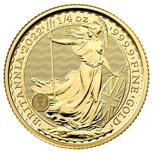 1/4 Unze Gold Britannia diverse Jahrgänge
