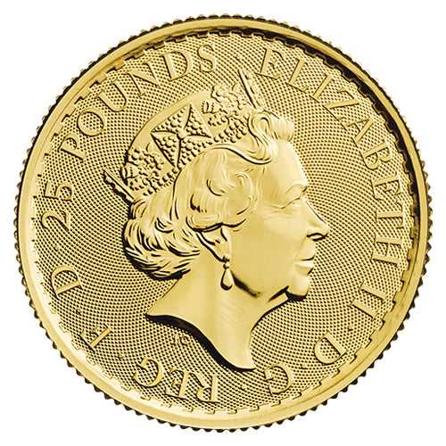 1/4 Unze Gold Britannia diverse Jahrgänge