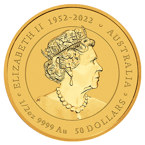 1/2 Unze Gold Lunar Serie III Drache 2024