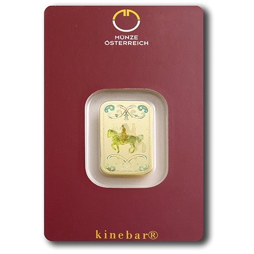 Goldbarren Münze Österreich 5 Gramm - Kinebarren