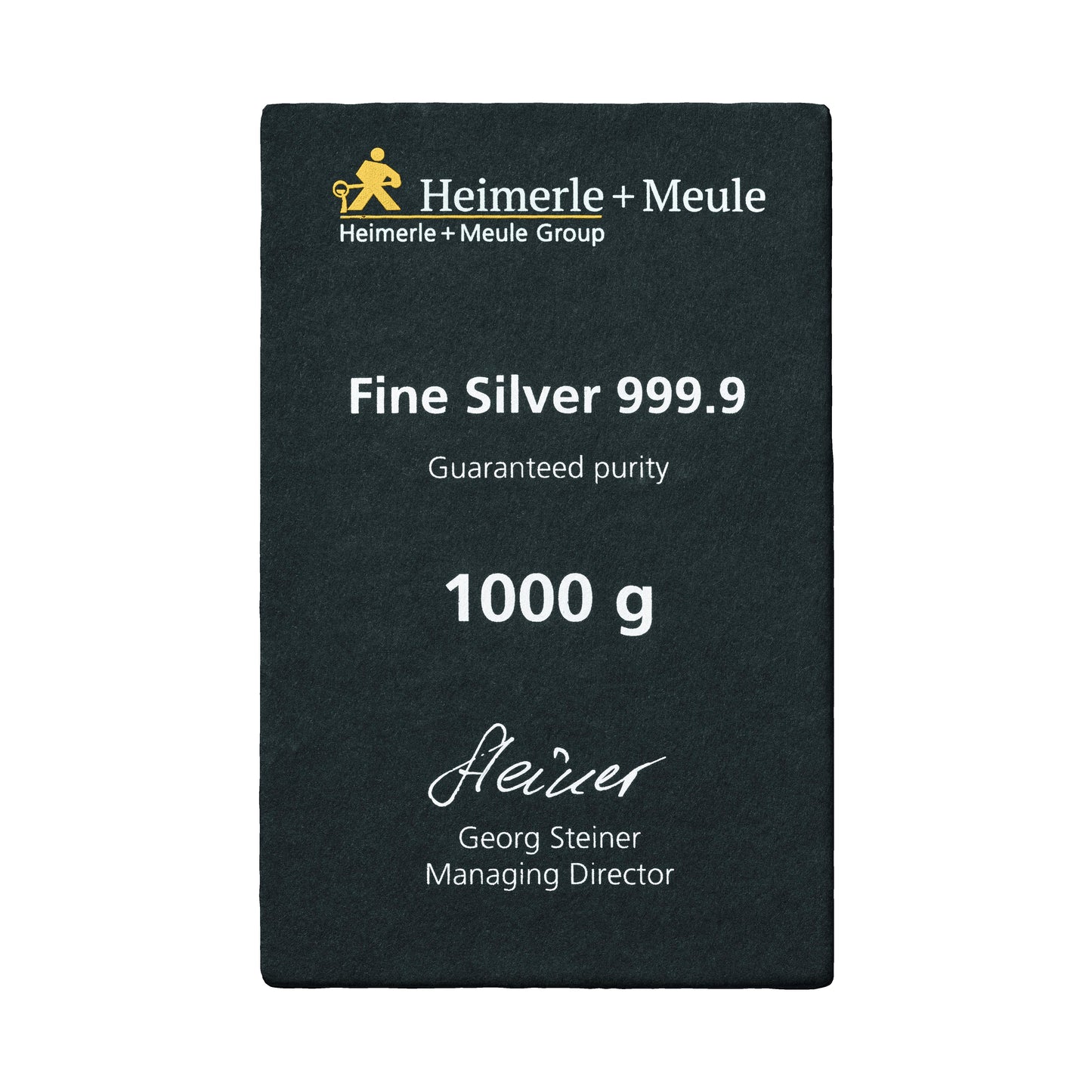1 Kilo Silber Gussbarren Heimerle+Meule