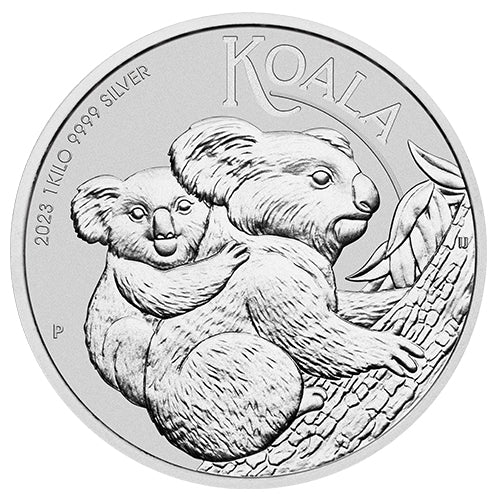 1 Kilo Silber Koala diverse Jahrgänge differenzbesteuert