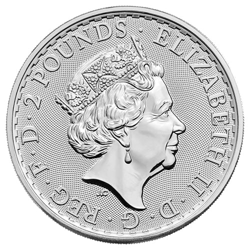 1 Unze Silber Britannia diverse Jahrgänge differenzbesteuert