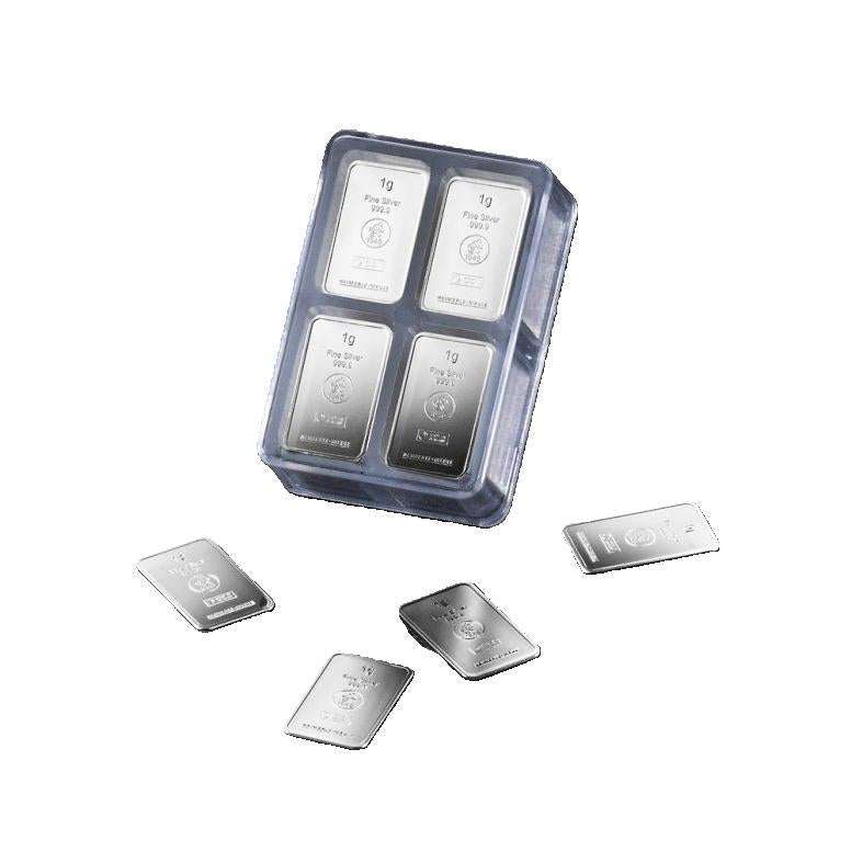 UnityBox Silber Heimerle + Meule - 100 x 1 Gramm