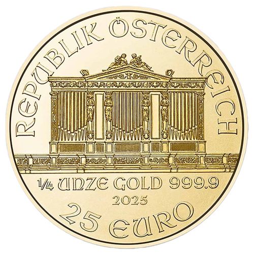 1/4 Unze Gold Wiener Philharmoniker diverse Jahrgänge
