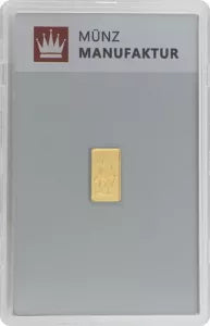 Goldbarren - Sternzeichen "Schütze"