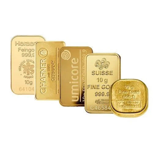 10g Goldbarren diverse Hersteller