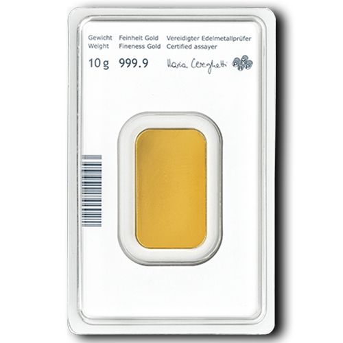 10g Gold Prägebarren Münze Österreich Goldbarren Münze Österreich 10 Gramm | Glänzend Vorsorgen
