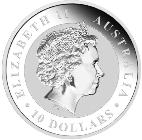 10 Unzen Silber Kookaburra diverse Jahrgänge differenzbesteuert Silbermünze Perth Mint 10 Unzen | Glänzend Vorsorgen