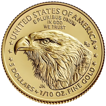 1/10 Unze Gold American Eagle Type 2 diverse Jahrgänge