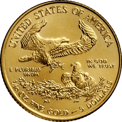 1/10 Unze Gold American Eagle diverse Jahrgänge