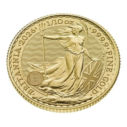1/10 Unze Gold Britannia 2026