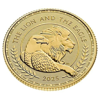 1/10 Unze Gold British Lion and American Eagle 2025