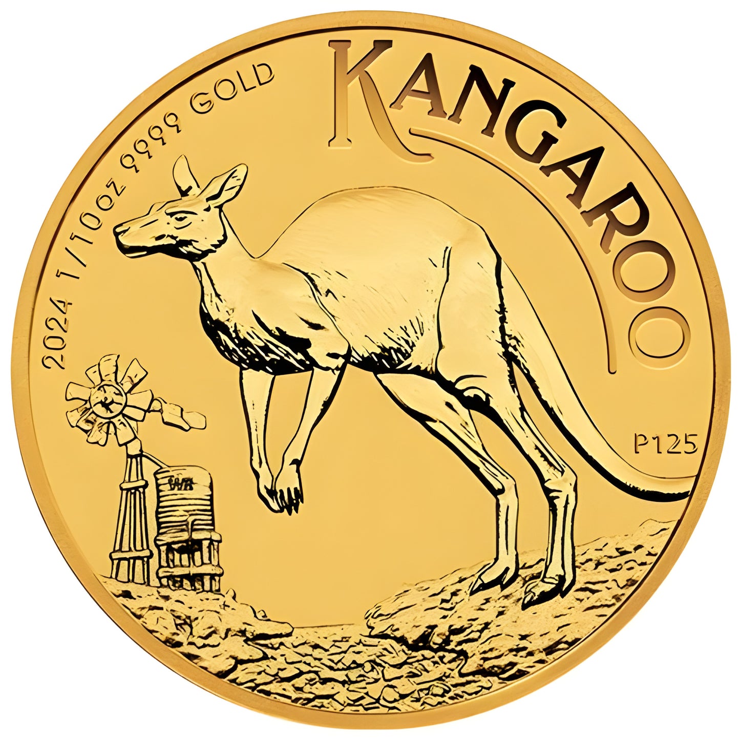 1/10 Unze Gold Australian Kangaroo 2024