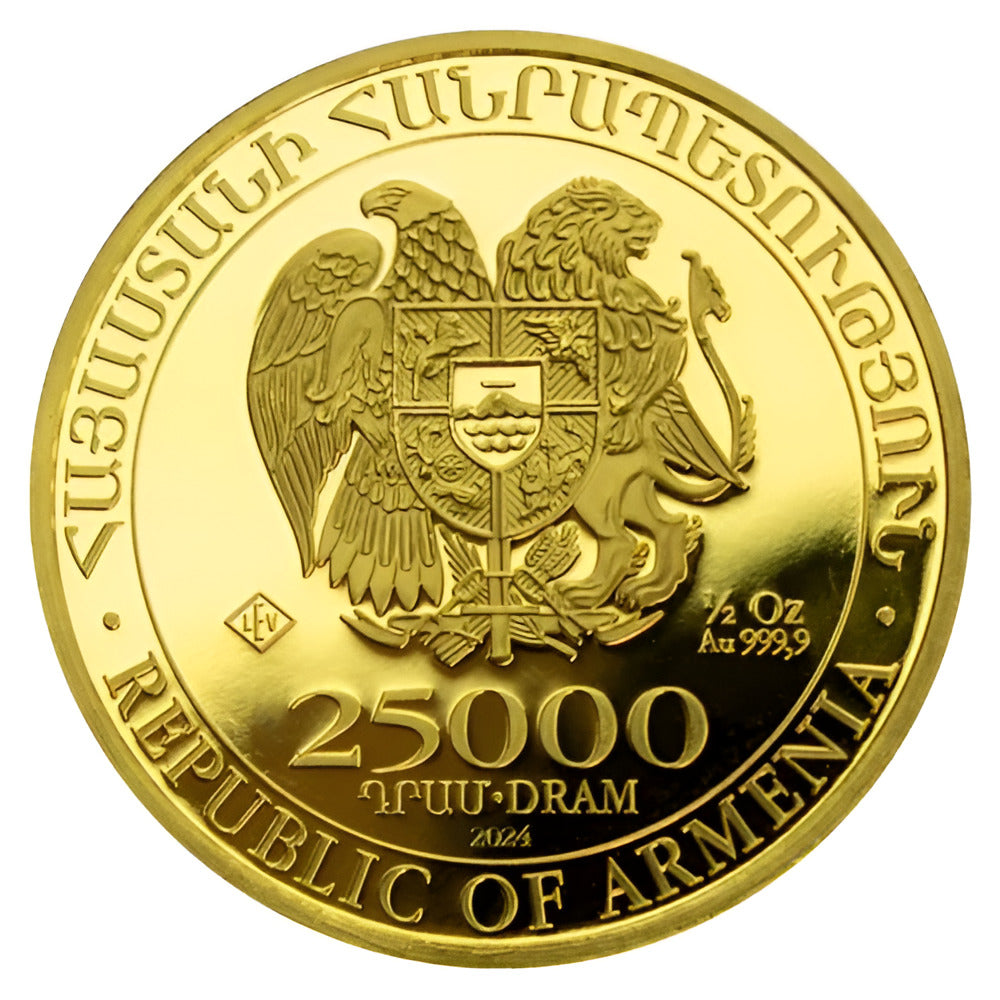 1/2 Unze Gold Arche Noah 2025