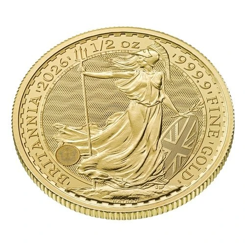 1/2 Unze Gold Britannia 2026