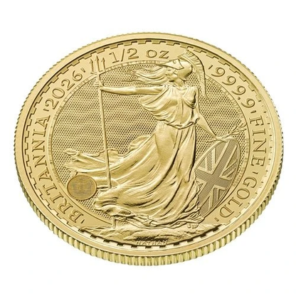 1/2 Unze Gold Britannia 2026