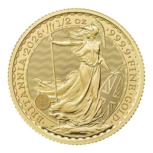 1/2 Unze Gold Britannia 2026