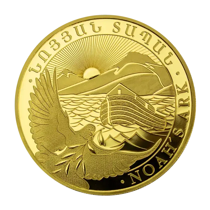 1/4 Unze Gold Arche Noah 2026 Goldmünze Leipziger Edelmetallverarbeitung 1/4 Unze | Glänzend Vorsorgen