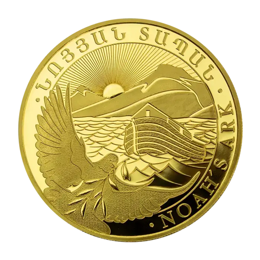 1/4 Unze Gold Arche Noah 2026 Goldmünze Leipziger Edelmetallverarbeitung 1/4 Unze | Glänzend Vorsorgen