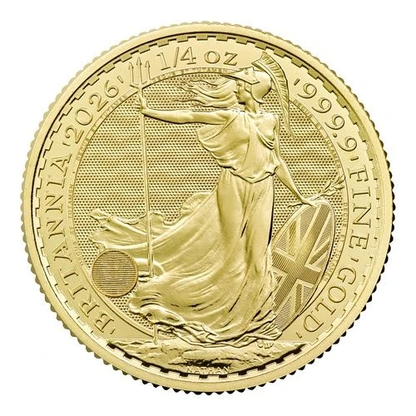 1/4 Unze Gold Britannia 2026