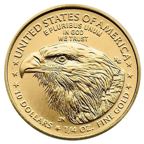 Motivseite 1/4 Unze Gold American Eagle 2026, Feingehalt 999,9/1000, United States Mint