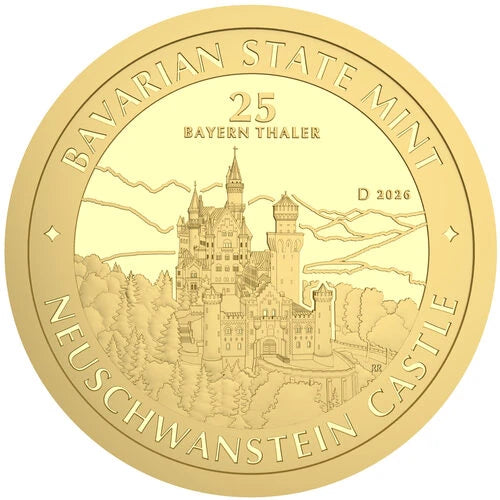 1/4 Unze Gold Bayern Thaler 2026