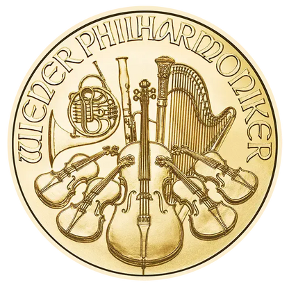 1/4 Unze Gold Wiener Philharmoniker 2026 Goldmünze Münze Österreich 1/4 Unze | Glänzend Vorsorgen
