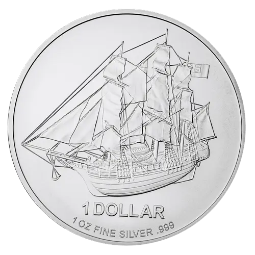 1 Unze Silber Cook Islands Bounty diverse Jahrgänge - differenzbesteuert