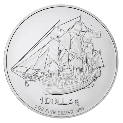 1 Unze Silber Cook Islands Bounty diverse Jahrgänge - differenzbesteuert