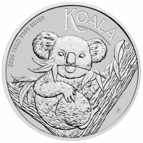 1 Kilo Silber Koala 2026