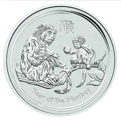 1 Kilo Silber Lunar II Affe 2016 differenzbesteuert