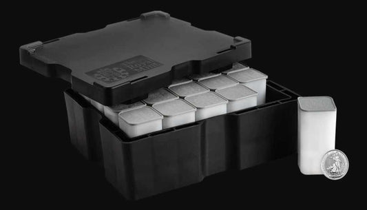 500 Unzen Silber Britannia 2025 - Masterbox mit 500 Stück