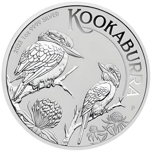 1 Unze Silber Kookaburra 2023 Silbermünze Perth Mint 1 Unze | Glänzend Vorsorgen
