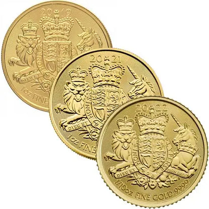 1 Unze Gold The Royal Arms diverse Jahrgänge Goldmünze Royal Mint 1 Unze | Glänzend Vorsorgen