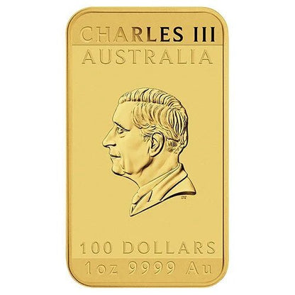 1 Unze Gold Rectangular Dragon 2024